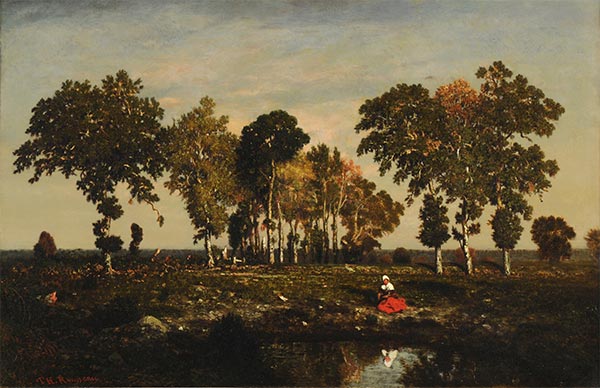 The Pond, c.1842/43 | Theodore Rousseau | Giclée Canvas Print