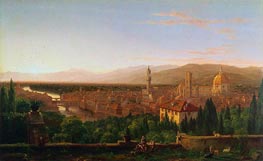 Thomas Cole | View of Florence, 1837 | Giclée Canvas Print