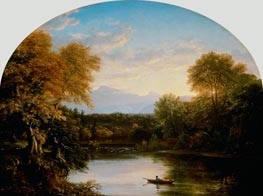 Thomas Cole | Sunset in the Catskills, 1841 | Giclée Canvas Print
