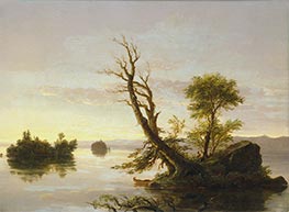 American Lake Scene | Thomas Cole | Painting Reproduction