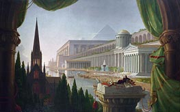 Thomas Cole | The Architect's Dream, 1840 | Giclée Canvas Print