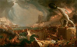 Thomas Cole | Course of Empire - Destruction | Giclée Canvas Print