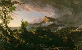 The Course of Empire: The Savage State, 1834 by Thomas Cole | Art Print