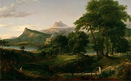 The Course of Empire: The Arcadian or Pastoral State, 1834 by Thomas Cole | Art Print