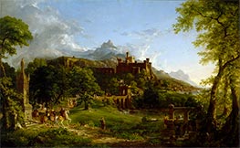 The Departure, 1837 by Thomas Cole | Art Print