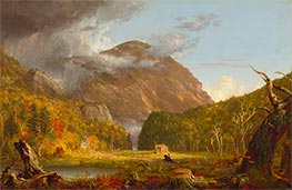 Ein Blick auf den Pass der Weißen Berge (Crawford Notch) | Thomas Cole | Gemälde Reproduktion