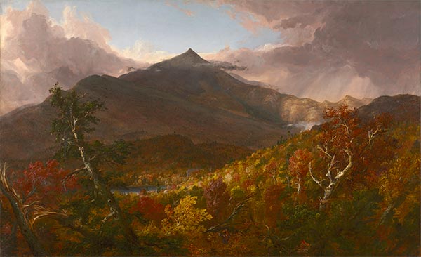 Ansicht des Schroon-Berges, Essex County, New York, nach einem Sturm, 1838 | Thomas Cole