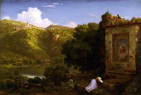 Il Penseroso, 1845 | Thomas Cole