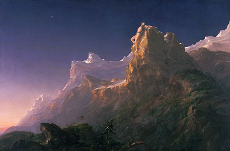 Der gefesselte Prometheus, c.1846/47 | Thomas Cole