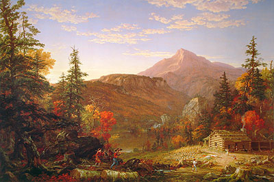 Die Heimkehr des Jägers, 1845 | Thomas Cole