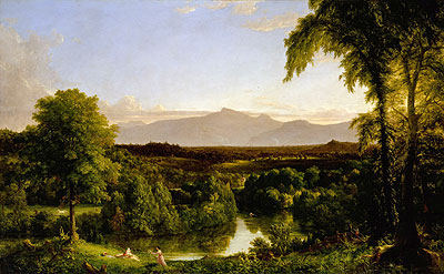 Blick auf die Catskills (Frühherbst Gesamtbild), c.1836/37 | Thomas Cole