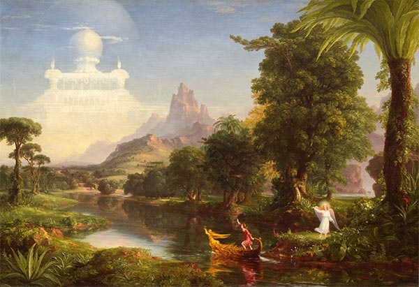 Voyage of Life - Youth, 1842 | Thomas Cole | Giclée Canvas Print