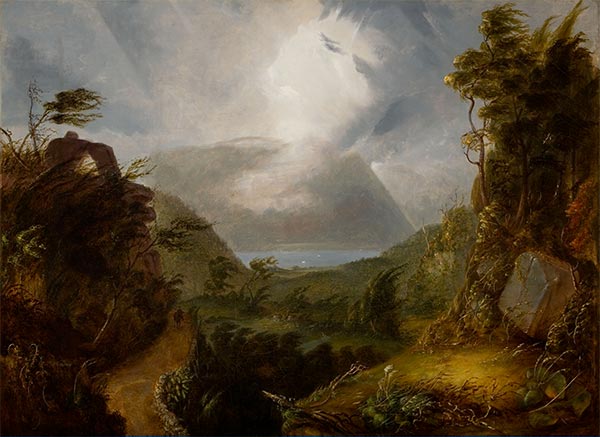 Sturmkönig des Hudson, c.1825/27 | Thomas Cole | Giclée Leinwand Kunstdruck