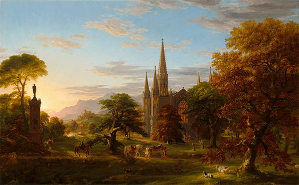 The Return, 1837 | Thomas Cole | Giclée Canvas Print