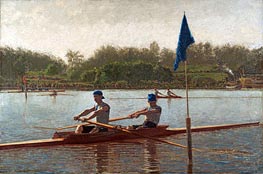 Thomas Eakins | The Biglin Brothers Turning the Stake Boat | Giclée Canvas Print