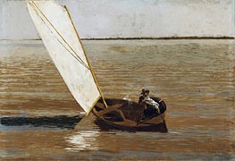 Sailing | Thomas Eakins | Gemälde Reproduktion