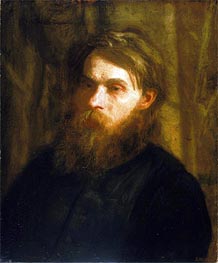 The Bohemian (Portrait of Franklin Louis Schenck), c.1890 von Thomas Eakins | Leinwand Kunstdruck