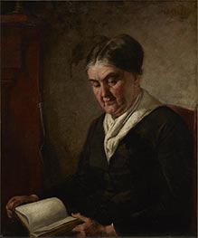 Portrait of a Woman Reading | Thomas Eakins | Painting Reproduction