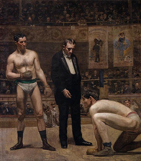 Taking the Count, 1898 | Thomas Eakins | Giclée Leinwand Kunstdruck