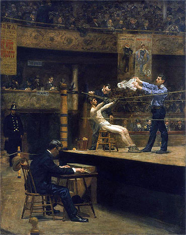 Between Rounds, c.1898/99 | Thomas Eakins | Giclée Leinwand Kunstdruck