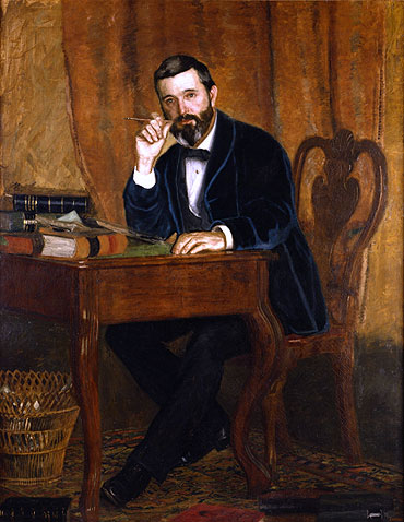 Dr. Horatio C. Wood, 1886 | Thomas Eakins | Giclée Leinwand Kunstdruck