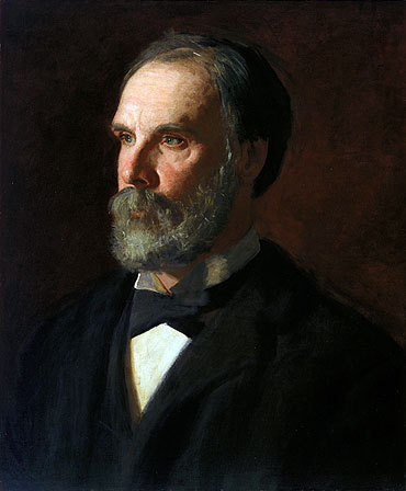 Professor William Woolsey Johnson, c.1896 | Thomas Eakins | Giclée Leinwand Kunstdruck