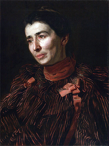 Portrait of Mary Adeline Williams, c.1900 | Thomas Eakins | Giclée Leinwand Kunstdruck