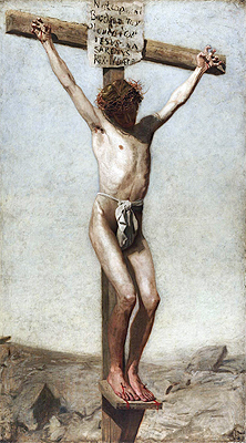 The Crucifixion, 1880 | Thomas Eakins | Giclée Leinwand Kunstdruck
