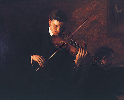 Music, 1904 | Thomas Eakins | Giclée Leinwand Kunstdruck