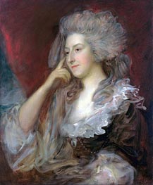 Gainsborough | Mrs Fitzherbert | Giclée Canvas Print