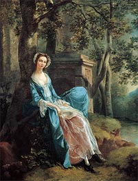 Portrait of a Woman, Possibly of the Lloyd Family | Gainsborough | Painting Reproduction