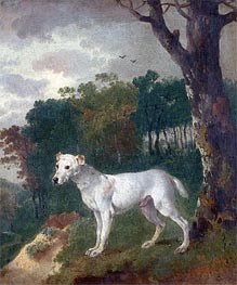 'Bumper', a Bull Terrier, 1745 von Gainsborough | Leinwand Kunstdruck