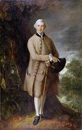 William Johnstone-Pulteney, Later 5th Baronet, c.1772 von Gainsborough | Leinwand Kunstdruck