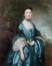 Miss Theodosia Magill, Countess Clanwilliam | Gainsborough | Gemälde Reproduktion