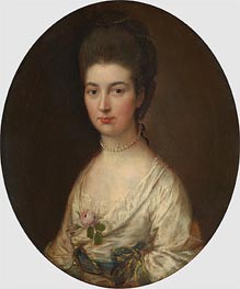 Mrs. Ralph Izard (Alice DeLancey) | Gainsborough | Gemälde Reproduktion