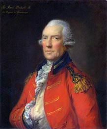 Lieutenant Colonel Paul Pechell, n.d. von Gainsborough | Leinwand Kunstdruck