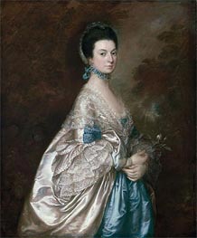 Mrs. Edmund Morton Pleydell | Gainsborough | Gemälde Reproduktion
