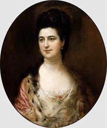 Mrs. Thomas Mathews | Gainsborough | Painting Reproduction