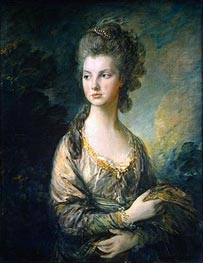 The Hon. Mrs. Thomas Graham | Gainsborough | Gemälde Reproduktion