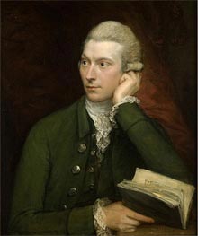 Portrait of John Palmer, c.1775 von Gainsborough | Leinwand Kunstdruck