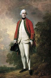 Portrait of George Pitt, First Lord Rivers | Gainsborough | Painting Reproduction