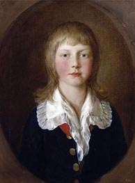 Prince Ernest, later Duke of Cumberland, 1782 von Gainsborough | Leinwand Kunstdruck