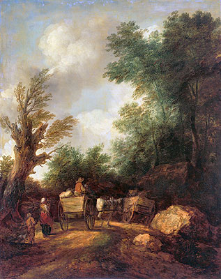 Landschaft mit Landkarren, c.1784/85 | Gainsborough