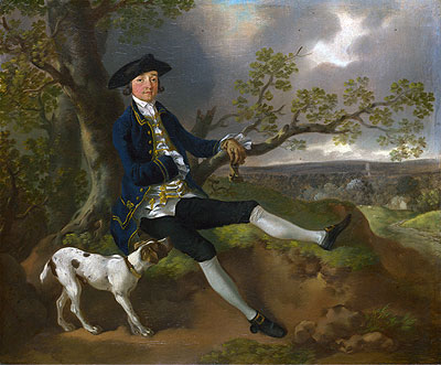 John Plampin, a.1752 | Gainsborough | Giclée Leinwand Kunstdruck
