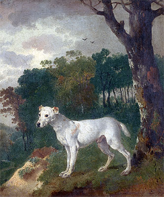 'Bumper', a Bull Terrier, 1745 | Gainsborough | Giclée Leinwand Kunstdruck