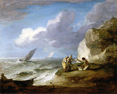 Coastal Scene, Undated | Gainsborough | Giclée Canvas Print