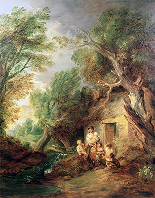 The Cottage Door, c.1780/88 | Gainsborough | Giclée Canvas Print