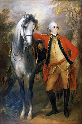 Edward, Second Viscount Ligonier, 1770 | Gainsborough | Giclée Canvas Print