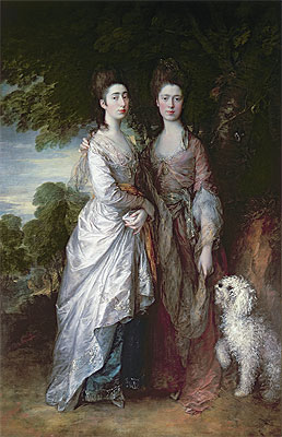 The Painter's Daughters, n.d. | Gainsborough | Giclée Canvas Print