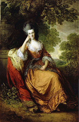 Lady Anne Hamilton Lady Anne Hamilton, later Duchess of Donegall, c.1777/80  | Gainsborough | Giclée Canvas Print
